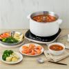 image:imageAroma Stainless Steel Hot Pot Silver ASP600 5 quartAuto Lift