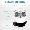 image:imageAroma Stainless Steel Hot Pot Silver ASP600 5 quartAuto Lift