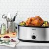 image:imageAROMA 22Qt Roaster Oven with self basting lid stainless steelRoaster Oven