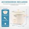 image:imageAROMA CoreCoat PotStyle Rice Cooker with OneTouch Control and NonStick Ceramic Coating 6 Cups Cooked 3 Cups Uncooked