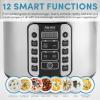 image:imageAROMA Digital Rice Cooker 4Cup Uncooked  8Cup Cooked Steamer Grain Cooker Multicooker 2 Qt Stainless Steel Exterior ARC914SBDProfessional 10 Cup Uncooked  20 Cup Cooked