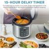 image:imageAROMA Digital Rice Cooker 4Cup Uncooked  8Cup Cooked Steamer Grain Cooker Multicooker 2 Qt Stainless Steel Exterior ARC914SBDProfessional 4 Cup Uncooked  8 Cup Cooked