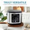 image:imageAROMA Digital Rice Cooker 4Cup Uncooked  8Cup Cooked Steamer Grain Cooker Multicooker 2 Qt Stainless Steel Exterior ARC914SBDProfessional Ceramic 10 Cup Uncooked