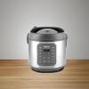 image:imageAROMA Professional Digital Rice Cooker Multicooker 4Cup Uncooked  8Cup Cooked Steamer Slow Cooker Oatmeal Cooker STS Auto Keep Warm 2 Qt Stainless Steel Exterior ARC954SBD10 Cup Uncooked  20 Cup Cooked