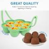 image:imageAROMA Silicone Egg Bite Mold and Mini Muffin Tray with Storage Lid and Handles 20Cup Digital Rice Cooker Accessories