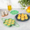 image:imageAROMA Silicone Egg Bite Mold and Mini Muffin Tray with Storage Lid and Handles 20Cup Digital Rice Cooker Accessories