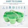 image:imageAROMA Silicone Egg Bite Mold and Mini Muffin Tray with Storage Lid and Handles 20Cup Digital Rice Cooker Accessories