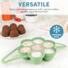image:imageAROMA Silicone Egg Bite Mold and Mini Muffin Tray with Storage Lid and Handles 20Cup Digital Rice Cooker Accessories
