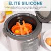 image:imageAROMA Silicone Egg Bite Mold and Mini Muffin Tray with Storage Lid and Handles 8Cup Digital Rice Cooker Accessories