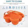 image:imageAROMA Silicone Egg Bite Mold and Mini Muffin Tray with Storage Lid and Handles 8Cup Digital Rice Cooker Accessories