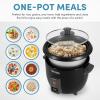 image:imageAroma Housewares 15Qt Rice amp Grain Cooker ARC363NGBBlack6Cup Cooked  3Cup UncookedBlack