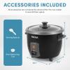image:imageAroma Housewares 15Qt Rice amp Grain Cooker ARC363NGBBlack6Cup Cooked  3Cup UncookedBlack