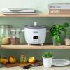 image:imageAroma Housewares 15Qt Rice amp Grain Cooker ARC363NGBBlack6Cup Cooked  3Cup UncookedWhite