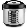 image:imageAROMA Digital Rice Cooker 4Cup Uncooked  8Cup Cooked Steamer Grain Cooker Multicooker 2 Qt Stainless Steel Exterior ARC914SBDProfessional 10 Cup Uncooked  20 Cup Cooked