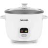 image:imageAroma Housewares 15Qt Rice amp Grain Cooker ARC363NGBBlack6Cup Cooked  3Cup UncookedWhite