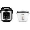 image:imageAroma Housewares ARC994SB Rice amp Grain Cooker Slow Cook Steam Oatmeal Risotto 8cup cooked4cup uncooked2Qt Stainless Steel amp Aroma 6cup 15 Qt One Touch Rice Cooker White 15 Qt