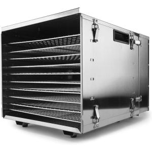image:imageAroma Housewares AROMA Professional 10 Tray Digital Food Dehydrator AFD1000SD Stainless Steel