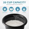 image:imageAROMA 6Cup Cooked  15Qt Bonded Granite Rice amp Grain Cooker ARC863NG20Cup Cooked