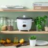 image:imageAROMA 6Cup Cooked  15Qt Bonded Granite Rice amp Grain Cooker ARC863NG6Cup Cooked