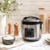 image:imageAROMA 8Cup Cooked  2 Qt Digital Rice amp Grain Multicooker Durable Nonstick Inner Pot Oatmeal Steam White amp Brown Rice Keep WarmClassic 4 Cup Uncooked