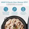 image:imageAROMA 8Cup Cooked  2 Qt Digital Rice amp Grain Multicooker Durable Nonstick Inner Pot Oatmeal Steam White amp Brown Rice Keep WarmProfessional 4 Cup Uncooked