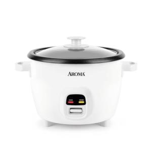 image:imageAROMA 6Cup Cooked  15Qt Bonded Granite Rice amp Grain Cooker ARC863NG20Cup Cooked