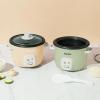 image:imageAroma Housewares 4Cups Cooked  1Qt Rice amp Grain Cooker ARC302NG WhiteLight Green