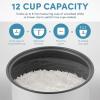 image:imageAroma Housewares ARC994SB Rice amp Grain Cooker Slow Cook Steam Oatmeal Risotto 8cup cooked4cup uncooked2Qt Stainless Steel6 Cup Uncooked