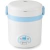 image:imageAroma Housewares MRC903D Mi 3Cup Cooked 15Cup UNCOOKED Digital Cool Touch Mini Rice CookerWhiteBlueWhite