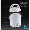 image:imageAroma Housewares MRC903D Mi 3Cup Cooked 15Cup UNCOOKED Digital Cool Touch Mini Rice CookerWhiteWhite