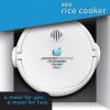 image:imageAroma Housewares MRC903D Mi 3Cup Cooked 15Cup UNCOOKED Digital Cool Touch Mini Rice CookerWhiteWhite