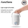 image:imageAroma Housewares MRC903D Mi 3Cup Cooked 15Cup UNCOOKED Digital Cool Touch Mini Rice CookerWhiteWhite