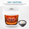 image:imageAroma Housewares Professional 8Cups Cooked  2Qt 360 Induction Rice Cooker amp Multicooker ARC7604 WhiteWhite