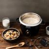 image:imageAroma Housewares Select Stainless Rice Cooker amp Warmer with Uncoated Inner Pot 3Cupuncooked6Cupcooked 12Qt ARC753SGB Black3Cup Uncooked6Cup Cooked  12Qt