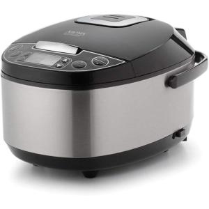 image:imageAroma Housewares Professional 8Cups Cooked  2Qt 360 Induction Rice Cooker amp Multicooker ARC7604 WhiteSilver