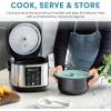 image:imageAroma Housewares 20 Cup Cooked 10 cup uncooked Digital Rice Cooker Slow Cooker Food Steamer SS Exterior ARC150SBBlackProfessional CoreCoat Ceramic