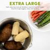 image:imageAroma Housewares 20 Cup Cooked 10 cup uncooked Digital Rice Cooker Slow Cooker Food Steamer SS Exterior ARC150SBBlackSmart Carb