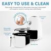 image:imageAroma Housewares 2Qt Air Fryer BuiltIn Timer Includes Nonstick Cooking Pan White AAF200