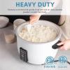 image:imageAroma Housewares 60Cup Cooked 30Cup UNCOOKED Commercial Rice Cooker ARC1033EWhite30Cup