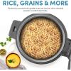 image:imageAroma Housewares 60Cup Cooked 30Cup UNCOOKED Commercial Rice Cooker Stainless Steel Exterior ARC1130S Silver30Cup UNCOOKED
