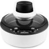 image:imageAroma Housewares AAF500 Air FryerMulticookerTwo Dial with Dual Top and Bottom Heating OnePot Meals Bake Roast Toast Nonstick Cooking Pan Cool Touch Handles 47 quart White