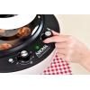image:imageAroma Housewares AAF500 Air FryerMulticookerTwo Dial with Dual Top and Bottom Heating OnePot Meals Bake Roast Toast Nonstick Cooking Pan Cool Touch Handles 47 quart White