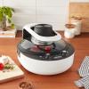 image:imageAroma Housewares AAF500 Air FryerMulticookerTwo Dial with Dual Top and Bottom Heating OnePot Meals Bake Roast Toast Nonstick Cooking Pan Cool Touch Handles 47 quart White