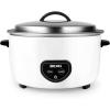 image:imageAroma Housewares Commercial 60Cup Cooked  14Qt Rice amp Grain Cooker ARC1430E WhiteCooker