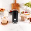 image:imageAROMA 4in1 Cold amp Warm Milk Frother and Steamer with AutoOff OneTouch Controls 200mlBlack