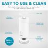 image:imageAROMA 4in1 Cold amp Warm Milk Frother and Steamer with AutoOff OneTouch Controls 200mlWhite