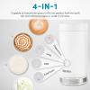 image:imageAROMA 4in1 Cold amp Warm Milk Frother and Steamer with AutoOff OneTouch Controls 200mlWhite