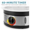 image:imageAROMA 5Qt 2Tier Food Steamer BPAFree Dishwasher Safe AFS188 Black