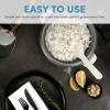 image:imageAROMA Rice Cooker 3Cup Uncooked  6Cup Cooked Small Rice Cooker Oatmeal Cooker Soup Maker Auto Keep Warm 15 Qt White ARC363NG6 Cup Cooked  3 Cup Uncooked  15 Qt