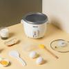 image:imageAROMA Rice Cooker 3Cup Uncooked  6Cup Cooked Small Rice Cooker Oatmeal Cooker Soup Maker Auto Keep Warm 15 Qt White ARC363NG6 Cup Cooked  3 Cup Uncooked  15 Qt
